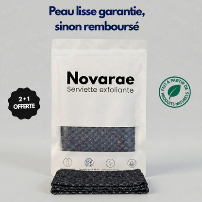 Serviette de douche exfoliante Novarae