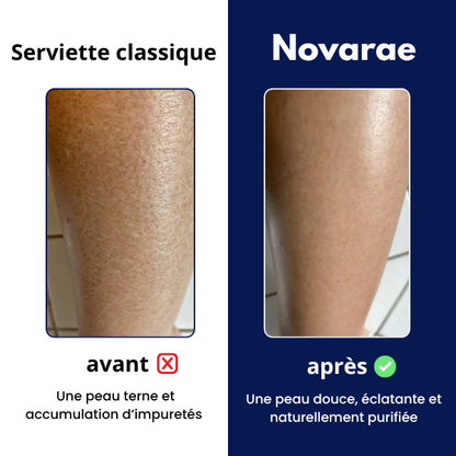 Serviette de douche exfoliante Novarae